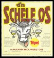 d n Schele Os Tripel - Frontlabel