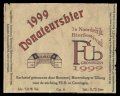 Donateursbier 1999 - Frontlabel