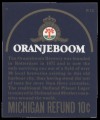 Oranjeboom Export USA - Backlabel