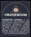 Oranjeboom Export USA - Backlabel