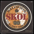 SKOL Extra Stout Dark Beer - Frontlabel