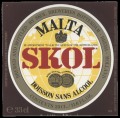 SKOL Boison sans Alcool - Frontlabel