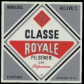 Classe Royale Pilsener - Frontlabel