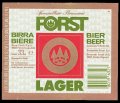 Forst Lager - Frontlabel with barcode