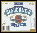 Blaue Reiter 66 cl - Frontlabel with barcode