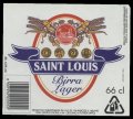 Saint Louis 66 cl - Frontlabel with barcode