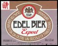 Edel Bier Export 66 cl - Frontlabel