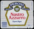 Nastro Azurro Export Lager 660 ml - Frontlabel with barcode