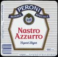 Nastro Azurro Export Lager 660 ml - Frontlabel with barcode