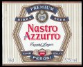 Nastro Azurro Export Lager 33 cl - Frontlabel