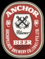 Anchor beer pilsener - Frontlabel