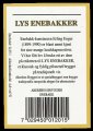 Lys Enebakker - Backlabel