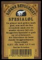 Spesiall - Backlabel