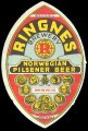 Ringnes Norvegian Pilsener Beer - Frontlabel