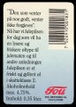 Julel fra Fat - Backlabel