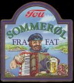 Sommerl fra Fat - Frontlabel