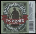 Lys Pilsner Selskapet for godt l - Frontlabel