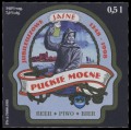 Puckie Mocne - Front label