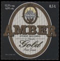 Amber gold - Front label