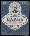 Samuel Baker Premium Lager - Frontlabel