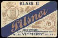 Pilsner klass II - Frontlabel