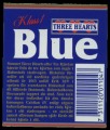 Three Hearts Blue - Backlabel