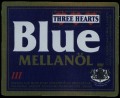 Three Hearts Blue - Frontlabel