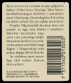 Pilgrimsfalken - Backlabel