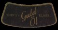 John Ls Guld l - Necklabel