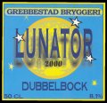 Lunator 2000 Dubbelbock - Frontlabel