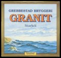 Granit strkl - Frontlabel