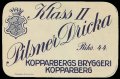 Pilsner Dricka - Frontlabel