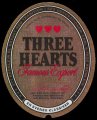 Three Hearts Famous Export - Frontlabel