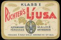 Richters Ljusa Klass I - Frontlabel