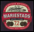 Mariestads Extra Stark 7,2 - Frontlabel