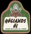 Hglands l - Frontlabel