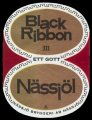 Black Ribbon Nssjl - Frontlabel