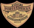 Porterdricka Klass I - Frontlabel