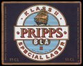 Pripps Bl Special Lager Klass II - Frontlabel