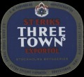 St. Eriks Three Towns exportl - Frontlabel