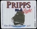Pripps Bl Light Klass III - Frontlabel