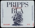 Pripps Export Bl l III Light - Frontlabel