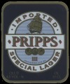 Pripps Bl Imported special lager - Frontlabel
