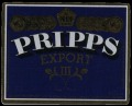 Pripps Export Beer - Frontlabel
