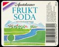 Apotekernes Frukt Soda - Frontlabel