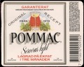 Pommac Original recept - Frontlabel