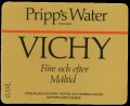 Pripps Water Vichy Fre och efter Mltid - Frontlabel