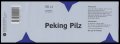 Peking Pilz - Frontlabel with barcode