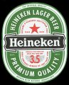 Heineken Lager Beer Premium Quality - Frontlabel