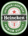 Heineken Lager Beer Premium Quality - Frontlabel